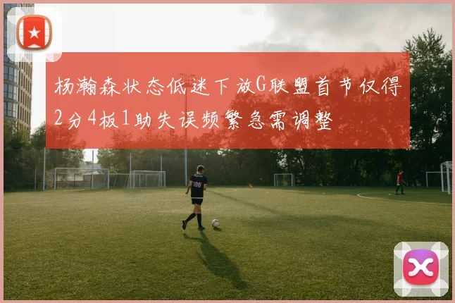 杨瀚森状态低迷下放G联盟首节仅得2分4板1助失误频繁急需调整
